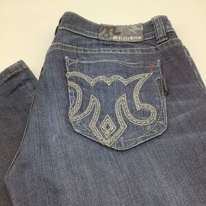 MEK DNM Womens Marrakech Cigarette Jeans Blue Size 30 x 34 (Actual 33 x‎ 34)